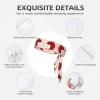 YYHWHJDE Sports Head Tie Made of Cotton Straps for Men & Women Moisture Wicking Athletic for Running, Gym, Working Out Cartoon Red Fruit Picture, Black view 3