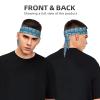 Sports Head Tie Made of Cotton Straps for Men & Women Moisture Wicking Athletic for Running, Gym, Working Out Cute Elephant Printing view 2