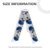 Sports Head Tie Made of Cotton Straps for Men & Women Moisture Wicking Athletic for Running, Gym, Working Out Beautiful Blue Rose Pattern view 4