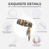 YYHWHJDE Sports Head Tie Made of Cotton Straps for Men & Women Moisture Wicking Athletic for Running, Gym, Working Out Indoor Potted Green Plants Picture, Black view 3