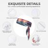 YYHWHJDE Sports Head Tie Made of Cotton Straps for Men & Women Moisture Wicking Athletic for Running, Gym, Working Out Lighthouse Diamond Painting Printing, Black view 3