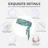 YYHWHJDE Sports Head Tie Made of Cotton Straps for Men & Women Moisture Wicking Athletic for Running, Gym, Working Out Cruise Ship Printing, Black view 3