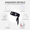 Sports Head Tie Made of Cotton Straps for Men & Women Moisture Wicking Athletic for Running, Gym, Working Out Purple Black Goth Spooky Printing view 3
