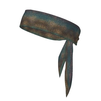 YYHWHJDE Sports Head Tie Made of Cotton Straps for Men & Women Moisture Wicking Athletic for Running, Gym, Working Out Glittery Pretty Pattern Pattern, Black