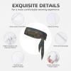 YYHWHJDE Sports Head Tie Made of Cotton Straps for Men & Women Moisture Wicking Athletic for Running, Gym, Working Out Glittery Pretty Pattern Pattern, Black view 3