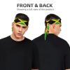 Sports Head Tie Made of Cotton Straps for Men & Women Moisture Wicking Athletic for Running, Gym, Working Out Jamaica Flag Pattern view 2