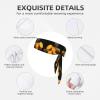 YYHWHJDE Sports Head Tie Made of Cotton Straps for Men & Women Moisture Wicking Athletic for Running, Gym, Working Out Fresh Fruits Pineapple Picture, Black view 3