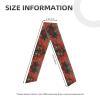 YYHWHJDE Sports Head Tie Made of Cotton Straps for Men & Women Moisture Wicking Athletic for Running, Gym, Working Out Red Geranium Potted Plant Picture, Black view 4