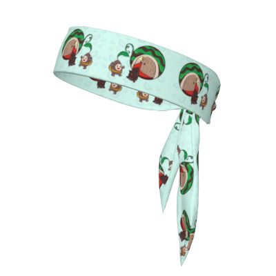 YYHWHJDE Sports Head Tie Made of Cotton Straps for Men & Women Moisture Wicking Athletic for Running, Gym, Working Out Sunflower Seeds Watermelon Seeds Picture, Black