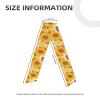YYHWHJDE Sports Head Tie Made of Cotton Straps for Men & Women Moisture Wicking Athletic for Running, Gym, Working Out Yellow Sunflowers with red Butterfly Printing, Black view 4