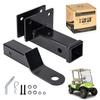10L0L Golf Cart Rear Chassis Trailer Hitch and Receiver for Yamaha G29 Drive (2007-2016) G&E Golf Cart Model