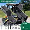 10L0L Golf Cart Rear Chassis Trailer Hitch and Receiver for Yamaha G29 Drive (2007-2016) G&E Golf Cart Model view 3