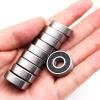 WOWCLEDED 10pcs 608 2rs 608-2rs 8 * 22 * 7mm Skate Scooter Skateboard Wheels Spare Bearings Ball Roller Precision Shafts Bearing Steel view 4