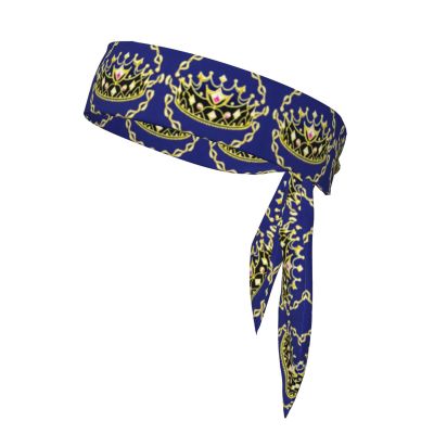 YYHWHJDE Sports Head Tie Made of Cotton Straps for Men & Women Moisture Wicking Athletic for Running, Gym, Working Out Fantasy Tiara Picture, Black
