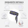 YYHWHJDE Sports Head Tie Made of Cotton Straps for Men & Women Moisture Wicking Athletic for Running, Gym, Working Out Fantasy Tiara Picture, Black view 3