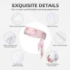 YYHWHJDE Sports Head Tie Made of Cotton Straps for Men & Women Moisture Wicking Athletic for Running, Gym, Working Out Cartoon Flying Pig Pattern, Black view 3