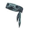 YYHWHJDE Sports Head Tie Made of Cotton Straps for Men & Women Moisture Wicking Athletic for Running, Gym, Working Out Ghost Swarm Pattern, Black view 1