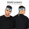 Sports Head Tie Made of Cotton Straps for Men & Women Moisture Wicking Athletic for Running, Gym, Working Out Cartoon Elephant Picture view 2
