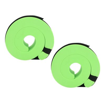 Ldbuejiaja 1Pair Foams Swim Aquatic Cuffs Water Aerobics Float Hoop Ankles Arm Belt with Quickly Release Buckle Exercise Cuffs Water Aerobics Float Hoop, Green
