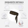 YYHWHJDE Sports Head Tie Made of Cotton Straps for Men & Women Moisture Wicking Athletic for Running, Gym, Working Out Gold Black Sand Printing view 3