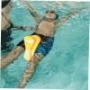 GOOHOCHY Boy Girl's Floating Swim Board Thickened for Swimming Training Lightweight Skin-Friendly for Pool Use and Skill Development Yellow Coconut Palm Design view 4