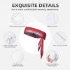 YYHWHJDE Sports Head Tie Made of Cotton Straps for Men & Women Moisture Wicking Athletic for Running, Gym, Working Out Red Cherry Snow Mountain Picture, Black view 3