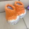 Faux fur furry shoes, cosplay animal paw shoes, plush paw slippers, adult clothing accessories (Size : B_37 yards) view 2