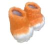 Faux fur furry shoes, cosplay animal paw shoes, plush paw slippers, adult clothing accessories (Size : B_38 yards) view 1