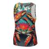 ZHANGXM Graffiti Crab Men's Sleeveless Workout Swim Shirt Quick Dry Athletic Running Gym Muscle Beach Tank Top L view 4