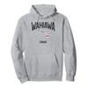 Wahiawa Hawaii HI Throwback Retro USA Flag Pullover Hoodie view 1