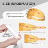 YYHWHJDE Elastic Unisex Sports Headband Moisture Wicking Athletic for Running, Working Out,Outdoor Sports Cute Cartoon Kitten Printing, Black view 4