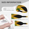 Elastic Unisex Sports Headband Moisture Wicking Athletic for Running, Working Out,Outdoor Sports Old Jamaican Flag Printing view 4