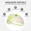 Elastic Unisex Sports Headband Moisture Wicking Athletic for Running, Working Out,Outdoor Sports Blooming Daffodils Prints view 3