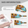 YYHWHJDE Elastic Unisex Sports Headband Moisture Wicking Athletic for Running, Working Out,Outdoor Sports Running Cartoon Dog Picture, Black view 4