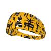 YYHWHJDE Elastic unisex sports headband Moisture Wicking Athletic for Running, Working Out,Outdoor sports african mud cloth tribal Printing view 1