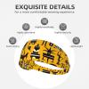 YYHWHJDE Elastic unisex sports headband Moisture Wicking Athletic for Running, Working Out,Outdoor sports african mud cloth tribal Printing view 3