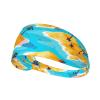 YYHWHJDE Elastic Unisex Sports Headband Moisture Wicking Athletic for Running, Working Out,Outdoor Sports Island with Sandy Beach and Palm Tree Printing, Black view 1