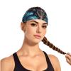 YYHWHJDE Elastic Unisex Sports Headband Moisture Wicking Athletic for Running, Working Out,Outdoor Sports Flying Dragon Printing, Black view 2