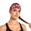 Elastic Unisex Sports Headband Moisture Wicking Athletic for Running, Working Out,Outdoor Sports Fastball Ball Pitcher Prints view 2