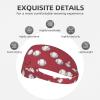 Elastic Unisex Sports Headband Moisture Wicking Athletic for Running, Working Out,Outdoor Sports Fastball Ball Pitcher Prints view 3