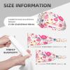 YYHWHJDE Elastic Unisex Sports Headband Moisture Wicking Athletic for Running, Working Out,Outdoor Sports Pink teapot Printing, Black view 4
