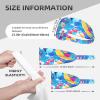 YYHWHJDE Elastic Unisex Sports Headband Moisture Wicking Athletic for Running, Working Out,Outdoor Sports Pool Party Cruise Ship Printing, Black view 4