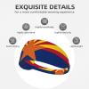 YYHWHJDE Elastic Unisex Sports Headband Moisture Wicking Athletic for Running, Working Out,Outdoor Sports Arizona Flag Prints, Black view 3