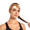 YYHWHJDE Elastic Unisex Sports Headband Moisture Wicking Athletic for Running, Working Out,Outdoor Sports Cute Guinea Pig Printing, Black view 2