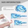 Elastic Unisex Sports Headband Moisture Wicking Athletic for Running, Working Out,Outdoor Sports Ocean Dolphin Looking at You Printing view 4