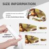 YYHWHJDE Elastic Unisex Sports Headband Moisture Wicking Athletic for Running, Working Out,Outdoor Sports Nut-Eating Squirrel Picture, Black view 4