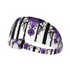 YYHWHJDE Elastic Unisex Sports Headband Moisture Wicking Athletic for Running, Working Out,Outdoor Sports Purple Gothic Ghost Prints, Black view 1