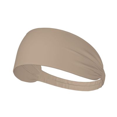 YYHWHJDE Elastic Unisex Sports Headband Moisture Wicking Athletic for Running, Working Out,Outdoor Sports Solid Color Light Brown Prints, Black
