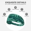 Elastic Unisex Sports Headband Moisture Wicking Athletic for Running, Working Out,Outdoor Sports Ocean Green Wave surf Printing view 3