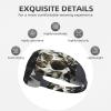 YYHWHJDE Elastic Unisex Sports Headband Moisture Wicking Athletic for Running, Working Out,Outdoor Sports Black and White Skulls Picture view 3